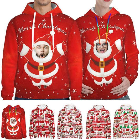 Custom Matching Hoodies for Couples Design Your Own Personalized Sweatshirt with Picture for Men Women Christmas Gift