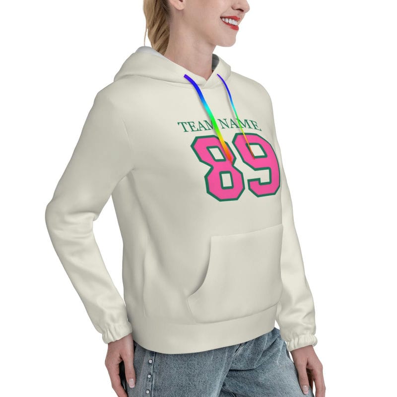 Custom Matching Hoodies for Couples Design Your Own Personalized Football Sweatshirt with Team Name Number for Men Women Gift