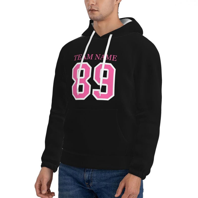 Custom Matching Hoodies for Couples Design Your Own Personalized Football Sweatshirt with Team Name Number for Men Women Gift