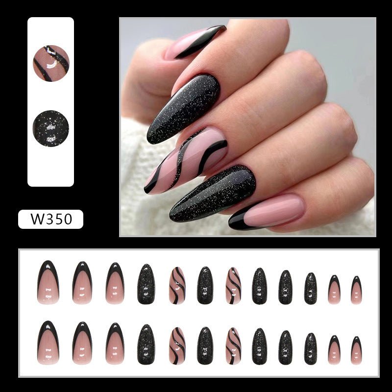 Women's Mysterious Starry Sky Simple Nail Tip